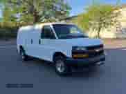 2023 Chevrolet Express Cargo with VIN 1GCWGAFP4P1176442, listed as a Copart auction lot 65481025 with 42,680 mi miles and Salvage title. Bid and sale history available at DreamBid. Image 1.