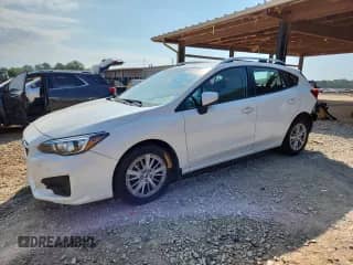 2018 Subaru Impreza Premium z VIN 4S3GTAD61J3715587, wystawiony jako Copart lot #80463955 z przebiegiem 187 170 mil mil oraz Szkoda całkowita • Salvage title. Historia ofert i sprzedaży dostępna na DreamBid. Obrazek 1.