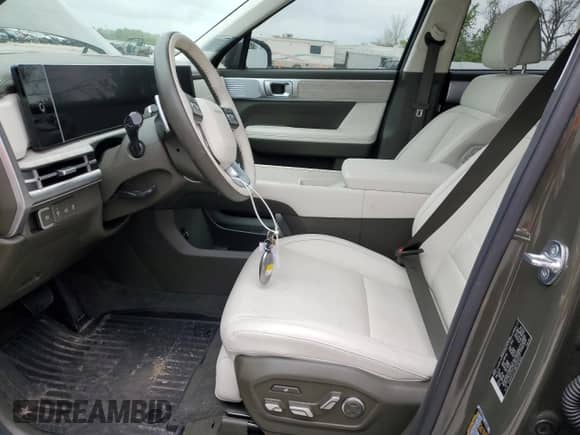 2024 Hyundai Santa Fe Calligraphy with VIN 5NMP54G18RH001061, listed as a Copart auction lot 54006955 with 13,452 mi miles and Salvage title. Bid and sale history available at DreamBid. Image 7.