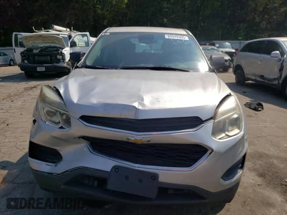 2016 Chevrolet Equinox LS с VIN 2GNALBEK5G1136437, выставлен на аукционе Copart как лот 80949305 с пробегом Не указан миль и Списание • Salvage title. История ставок и продаж доступна на DreamBid. Изображение 5.