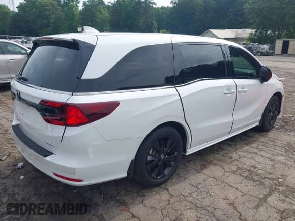 2024 Honda Odyssey Sport z VIN 5FNRL6H70RB020315, wystawiony jako IAAI lot #42488884 z przebiegiem 40 663 mil mil oraz . Historia ofert i sprzedaży dostępna na DreamBid. Obrazek 4.