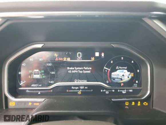 2023 GMC Sierra 1500 Denali z VIN 1GTUUGED8PZ115395, wystawiony jako Copart lot #71721435 z przebiegiem 46 201 mil mil oraz Szkoda całkowita • Salvage title. Historia ofert i sprzedaży dostępna na DreamBid. Obrazek 9.