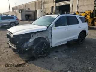 2023 Hyundai Palisade XRT с VIN KM8R3DGE1PU574841, выставлен на аукционе Copart как лот 64822714 с пробегом 69 706 миль миль и Списание • Salvage title. История ставок и продаж доступна на DreamBid. Изображение 1.