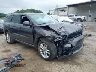 2021 Dodge Durango GT Plus with VIN 1C4RDJDG8MC886081, listed as a IAAI auction lot 42849268 with 46,370 mi miles and . Bid and sale history available at DreamBid. Image 1.