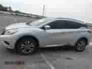 2017 Nissan Murano S with VIN 5N1AZ2MG4HN122884, listed as a IAAI auction lot 43286895 with 180,613 mi miles and . Bid and sale history available at DreamBid. Image 14.