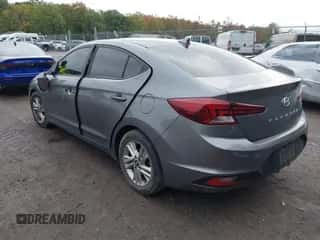 2019 Hyundai Elantra SEL with VIN 5NPD84LF3KH417071, listed as a IAAI auction lot 43448892 with 62,664 mi miles and . Bid and sale history available at DreamBid. Image 3.