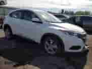 2022 Honda HR-V LX with VIN 3CZRU6H34NM723796, listed as a Copart auction lot 80263385 with 39,048 mi miles and Salvage title. Bid and sale history available at DreamBid. Image 4.