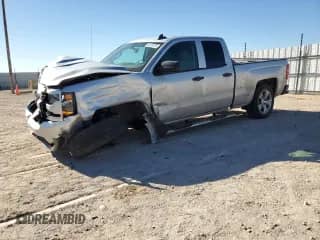 2018 Chevrolet Silverado 1500 Custom с VIN 1GCRCPEH8JZ328981, выставлен на аукционе Copart как лот 44075575 с пробегом 56 742 миль миль и Списание • Salvage title. История ставок и продаж доступна на DreamBid. Изображение 1.