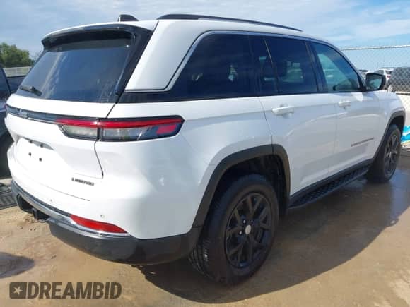 2023 Jeep Grand Cherokee Limited with VIN 1C4RJGBG7PC575664, listed as a IAAI auction lot 42835920 with 46,594 mi miles and . Bid and sale history available at DreamBid. Image 4.