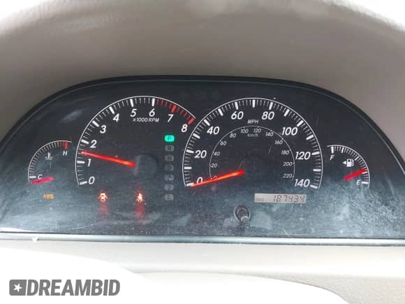 2006 Toyota Camry STD with VIN 4T1BE30K96U151672, listed as a IAAI auction lot 42912051 with 187,434 mi miles and . Bid and sale history available at DreamBid. Image 7.