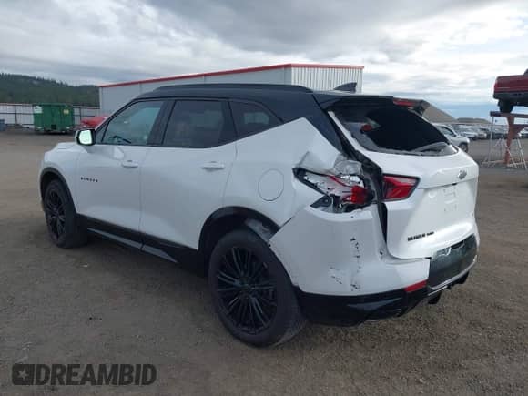 2022 Chevrolet Blazer RS с VIN 3GNKBKRS5NS192767, выставлен на аукционе IAAI как лот 43342281 с пробегом 37 532 миль миль и . История ставок и продаж доступна на DreamBid. Изображение 3.