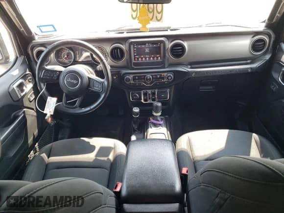 2021 Jeep Wrangler Unlimited 80th Anniversary with VIN 1C4HJXDG9MW531538, listed as a Copart auction lot 67584145 with 22,882 mi miles and Salvage title. Bid and sale history available at DreamBid. Image 8.