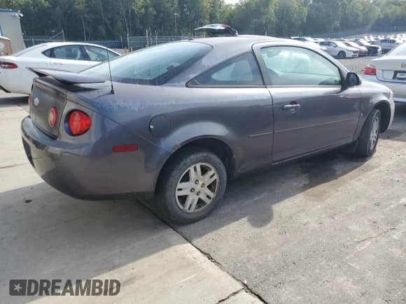2006 Chevrolet Cobalt LT with VIN 1G1AL18F367725272, listed as a Copart auction lot 80150645 with Not provided miles and Salvage title. Bid and sale history available at DreamBid. Image 3.