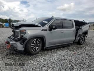 2025 GMC Sierra 1500 AT4 with VIN 1GTUUEE81SZ157892, listed as a Copart auction lot 70272555 with 18,253 mi miles and Non repairable. Bid and sale history available at DreamBid. Image 1.