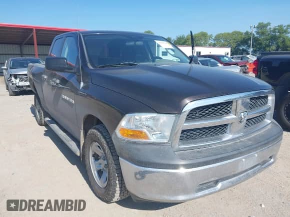 2011 Ram 1500 SLT with VIN 1D7RV1GP5BS556965, listed as a IAAI auction lot 42850701 with 94,469 mi miles and . Bid and sale history available at DreamBid. Image 1.