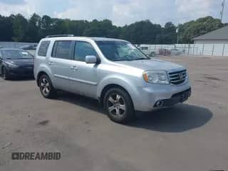 2012 Honda Pilot EX with VIN 5FNYF4H41CB014429, listed as a IAAI auction lot 43266152 with 207,093 mi miles and . Bid and sale history available at DreamBid. Image 1.