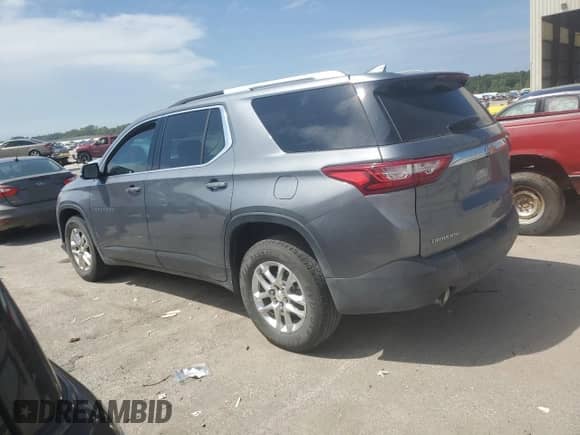 2018 Chevrolet Traverse LT Cloth с VIN 1GNERGKW6JJ216802, выставлен на аукционе Copart как лот 69415965 с пробегом 102 046 миль миль и Списание • Salvage title. История ставок и продаж доступна на DreamBid. Изображение 2.