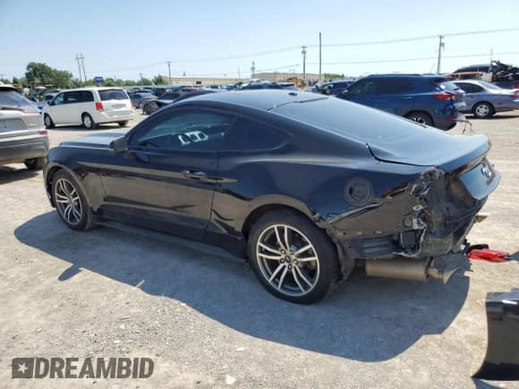 2015 Ford Mustang EcoBoost Premium with VIN 1FA6P8TH3F5309033, listed as a Copart auction lot 71081875 with Not provided miles and Salvage title. Bid and sale history available at DreamBid. Image 2.