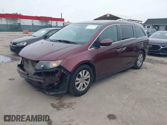 2015 Honda Odyssey EX с VIN 5FNRL5H44FB083896, выставлен на аукционе IAAI как лот 43331214 с пробегом 199 083 миль миль и . История ставок и продаж доступна на DreamBid. Изображение 21.