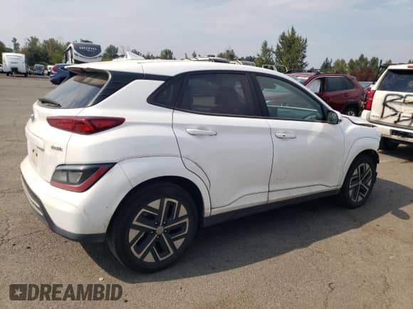 2023 Hyundai Kona SE with VIN KM8K23AG7PU174677, listed as a Copart auction lot 69480755 with 44,594 mi miles and Salvage title. Bid and sale history available at DreamBid. Image 3.