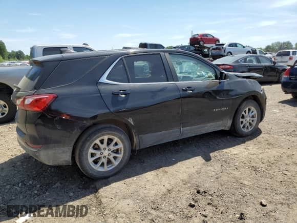 2021 Chevrolet Equinox LT with VIN 3GNAXKEV1ML357817, listed as a Copart auction lot 66017635 with 84,288 mi miles and Non repairable. Bid and sale history available at DreamBid. Image 3.