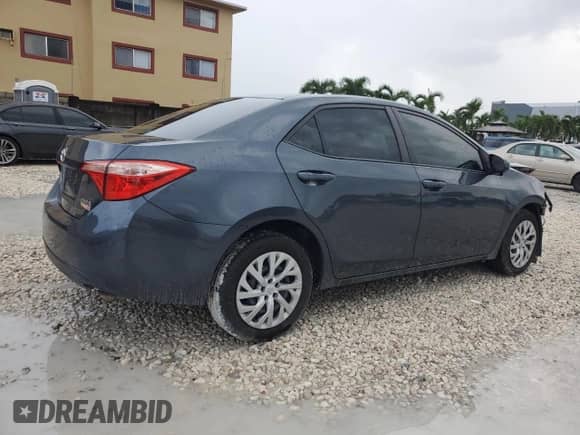 2019 Toyota Corolla L с VIN 5YFBURHE7KP908116, выставлен на аукционе Copart как лот 69222815 с пробегом 81 670 миль миль и На запчасти • Non repairable. История ставок и продаж доступна на DreamBid. Изображение 3.