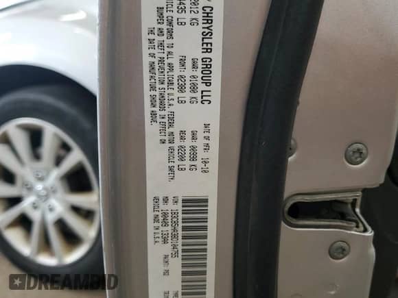 2011 Dodge Caliber Heat with VIN 1B3CB5HA3BD104755, listed as a Copart auction lot 80024595 with 185,923 mi miles and Clean title. Bid and sale history available at DreamBid. Image 12.