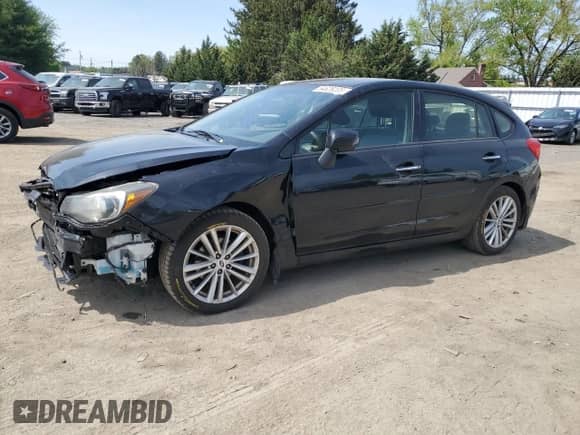 2015 Subaru Impreza Limited with VIN JF1GPAM66FH202520, listed as a Copart auction lot 54826205 with 150,293 mi miles and Salvage title. Bid and sale history available at DreamBid. Image 1.