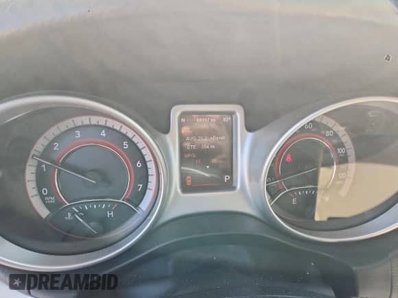 2012 Dodge Journey SXT z VIN 3C4PDCBG1CT353370, wystawiony jako Copart lot #67829415 z przebiegiem 68 907 mil mil oraz Nie do naprawy • Non repairable. Historia ofert i sprzedaży dostępna na DreamBid. Obrazek 9.