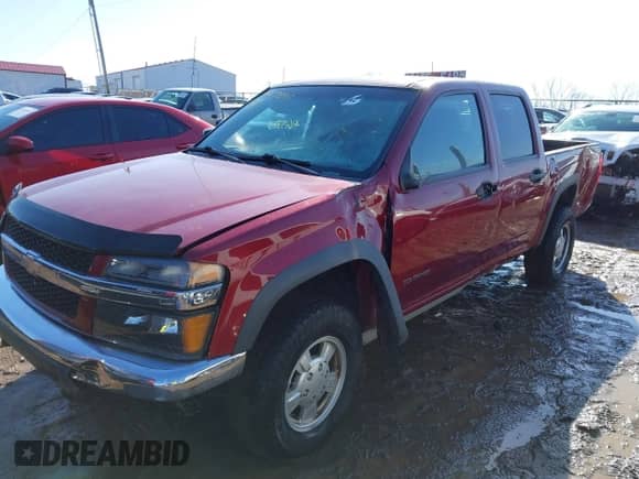 2005 Chevrolet Colorado 1SB LS Z85 with VIN 1GCDT136758168824, listed as a IAAI auction lot 41613875 with 184,633 mi miles and . Bid and sale history available at DreamBid. Image 6.
