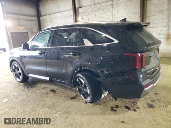 2025 Kia Sorento SX Prestige z VIN KNDRKDJG7S5293616, wystawiony jako Copart lot #57790115 z przebiegiem 53 089 mil mil oraz Szkoda całkowita • Salvage title. Historia ofert i sprzedaży dostępna na DreamBid. Obrazek 2.