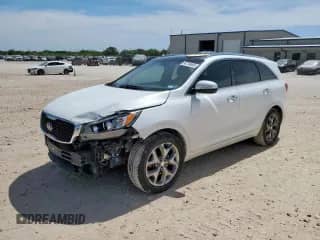 2016 Kia Sorento SXL with VIN 5XYPK4A58GG074670, listed as a Copart auction lot 66736465 with 143,911 mi miles and Salvage title. Bid and sale history available at DreamBid. Image 1.