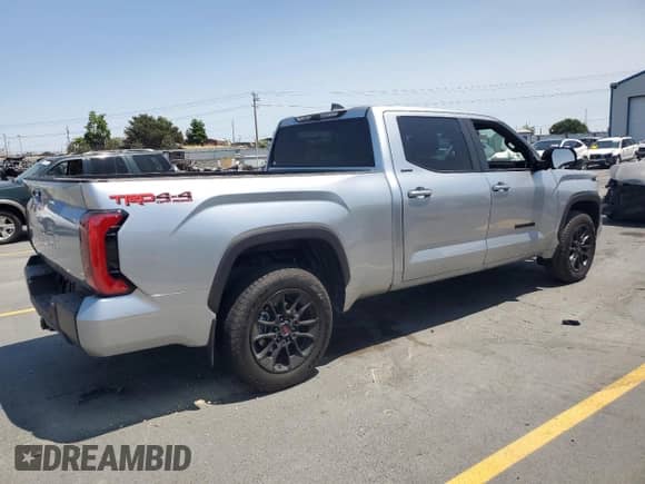 2025 Toyota Tundra Limited with VIN 5TFWA5EC4SX036632, listed as a Copart auction lot 62216725 with 6,301 mi miles and Salvage title. Bid and sale history available at DreamBid. Image 3.