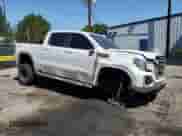 2020 GMC Sierra 1500 SLT with VIN 3GTU9DETXLG431916, listed as a Copart auction lot 62425755 with 67,787 mi miles and Salvage title. Bid and sale history available at DreamBid. Image 4.