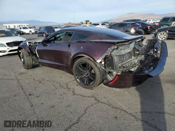 2017 Chevrolet Corvette Grand Sport 2LT z VIN 1G1YX2D75H5120935, wystawiony jako Copart lot #84403624 z przebiegiem Nie podano mil oraz Szkoda całkowita • Salvage title. Historia ofert i sprzedaży dostępna na DreamBid. Obrazek 2.