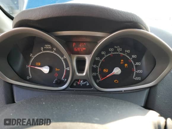 2012 Ford Fiesta SE с VIN 3FADP4EJ2CM185813, выставлен на аукционе Copart как лот 80707845 с пробегом 162 872 миль миль и Списание • Salvage title. История ставок и продаж доступна на DreamBid. Изображение 9.