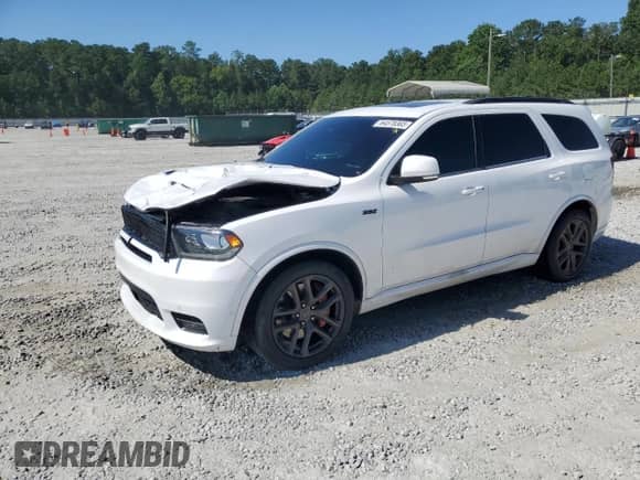 2020 Dodge Durango SRT with VIN 1C4SDJGJ7LC268709, listed as a Copart auction lot 64578365 with 67,841 mi miles and Salvage title. Bid and sale history available at DreamBid. Image 1.