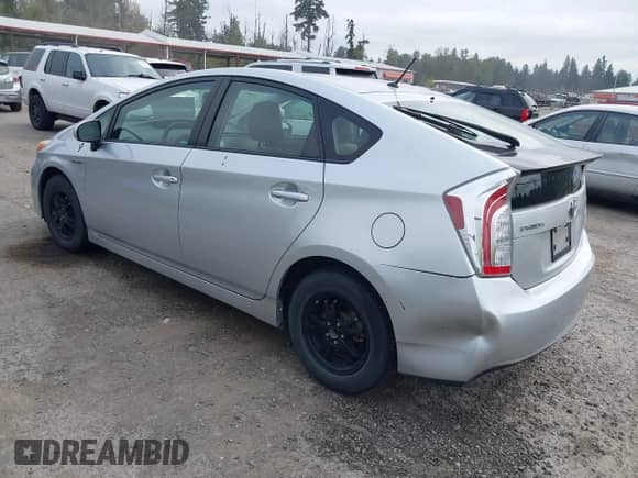 2013 Toyota Prius Two with VIN JTDKN3DU4D5689929, listed as a IAAI auction lot 43167741 with 81,814 mi miles and . Bid and sale history available at DreamBid. Image 3.