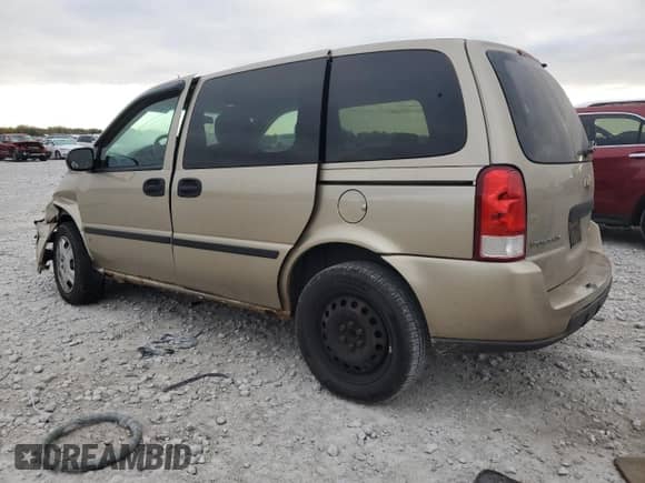 2006 Chevrolet Uplander LS z VIN 1GNDU23L66D198227, wystawiony jako Copart lot #76507464 z przebiegiem 142 565 mil mil oraz Czysty tytuł • Clean title. Historia ofert i sprzedaży dostępna na DreamBid. Obrazek 2.