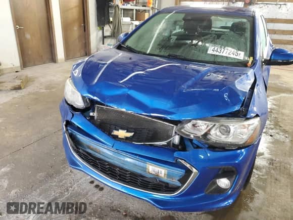 2017 Chevrolet Sonic LT with VIN 1G1JD5SB6H4103389, listed as a Copart auction lot 44377245 with 79,731 mi miles and Salvage title. Bid and sale history available at DreamBid. Image 5.