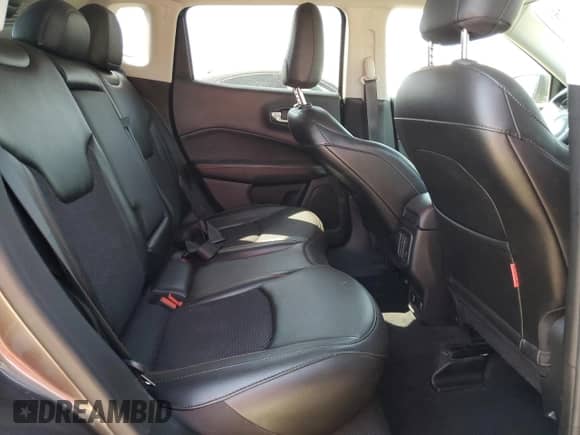 2020 Jeep Compass Trailhawk with VIN 3C4NJDDBXLT163395, listed as a Copart auction lot 81366435 with 56,199 mi miles and Salvage title. Bid and sale history available at DreamBid. Image 10.