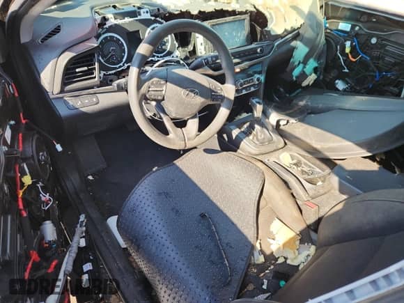 2020 Hyundai Elantra Value Edition with VIN KMHD84LF8LU070369, listed as a Copart auction lot 69657685 with Not provided miles and Salvage title. Bid and sale history available at DreamBid. Image 8.