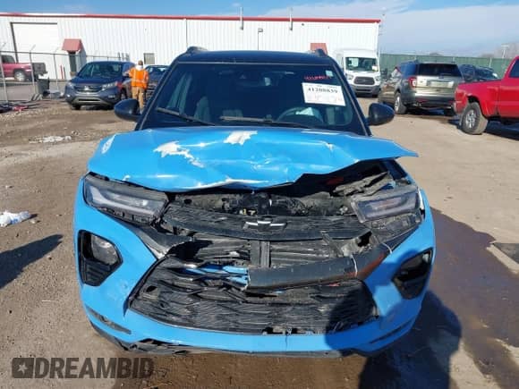 2023 Chevrolet TrailBlazer RS с VIN KL79MTSL4PB215994, выставлен на аукционе IAAI как лот 41208839 с пробегом 41 206 миль миль и . История ставок и продаж доступна на DreamBid. Изображение 12.