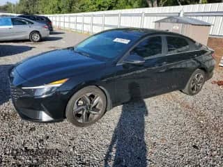 2023 Hyundai Elantra Limited with VIN KMHLP4AG4PU507283, listed as a Copart auction lot 62740475 with 31,756 mi miles and Salvage title. Bid and sale history available at DreamBid. Image 1.