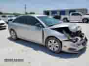 2015 Chevrolet Cruze LS with VIN 1G1PB5SH4F7209002, listed as a Copart auction lot 64931635 with 123,514 mi miles and Salvage title. Bid and sale history available at DreamBid. Image 4.