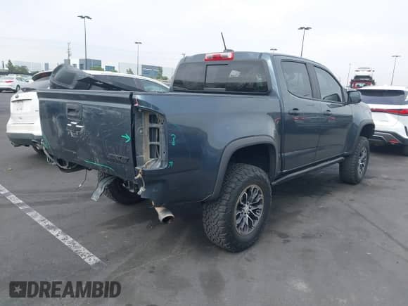 2019 Chevrolet Colorado 4WD ZR2 с VIN 1GCGTEEN0K1353097, выставлен на аукционе IAAI как лот 42574987 с пробегом 97 365 миль миль и . История ставок и продаж доступна на DreamBid. Изображение 4.