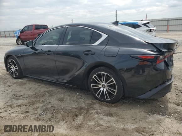 2022 Lexus IS 300 z VIN JTHAA1D26N5120722, wystawiony jako Copart lot #65244985 z przebiegiem 104 874 mil mil oraz Nie do naprawy • Non repairable. Historia ofert i sprzedaży dostępna na DreamBid. Obrazek 2.