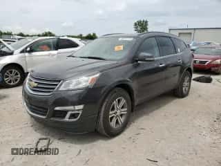 2017 Chevrolet Traverse LT z VIN 1GNKVHKD2HJ109999, wystawiony jako Copart lot #60313775 z przebiegiem Nie podano mil oraz Szkoda całkowita • Salvage title. Historia ofert i sprzedaży dostępna na DreamBid. Obrazek 1.