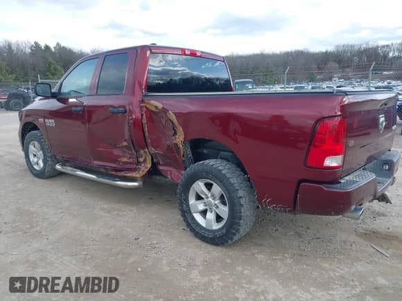 2016 Ram 1500 Tradesman with VIN 1C6RR7FT0GS336261, listed as a IAAI auction lot 41900328 with 120,394 mi miles and . Bid and sale history available at DreamBid. Image 3.