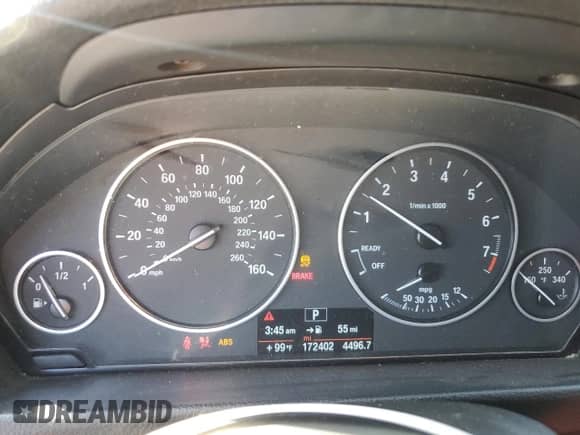 2014 BMW 3 Series 328i с VIN WBA3C1C54EK111922, выставлен на аукционе Copart как лот 70462045 с пробегом 172 402 миль миль и Списание • Salvage title. История ставок и продаж доступна на DreamBid. Изображение 9.